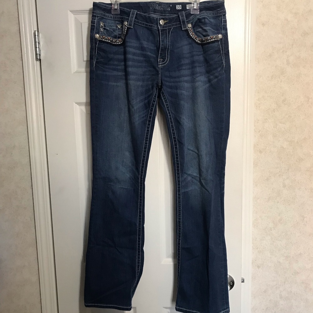 Miss Me Size 33 boot cut jeans